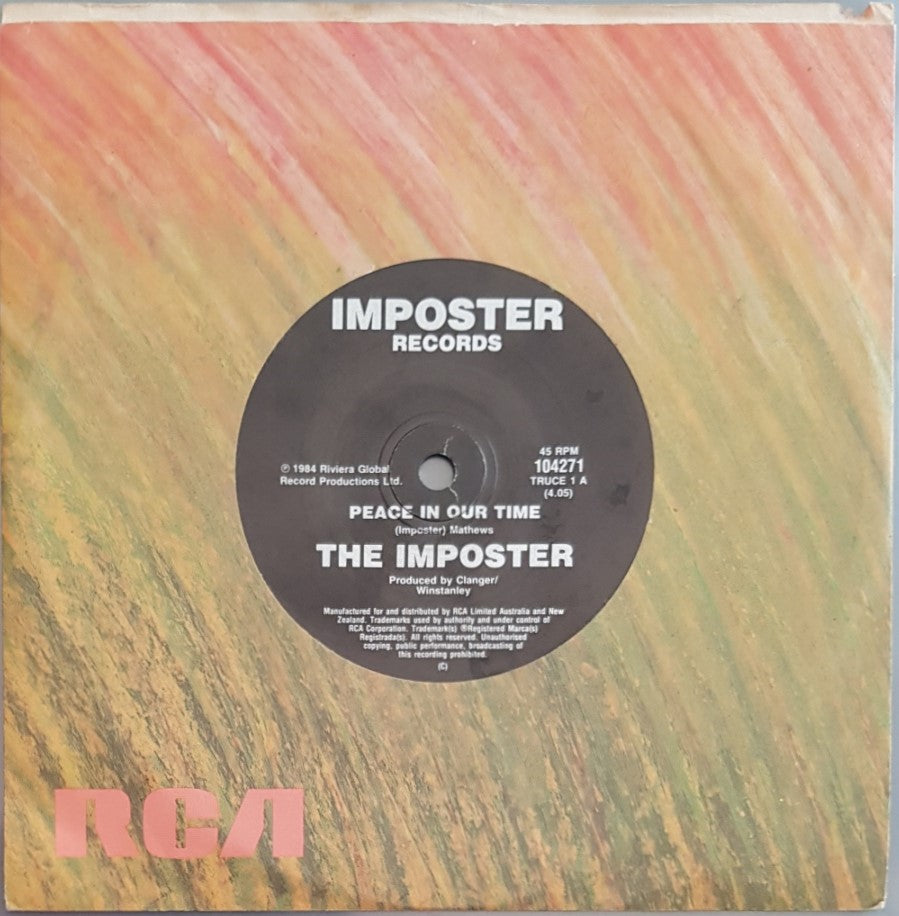 Elvis Costello (Imposter) - Peace In Our Time