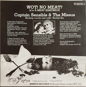 Damned (Capt.Sensible) - Wot! No Meat?