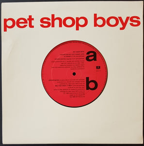 Pet Shop Boys  - Opportunities (Let's Make Lots Of Money)