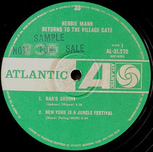 Load image into Gallery viewer, Mann, Herbie  - Herbie Mann Returns To The Village Gate