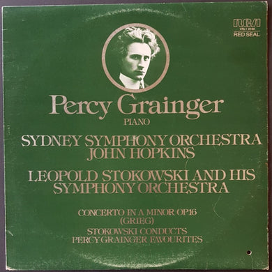 Percy Grainger  - Concerto In A Minor, Op. 16 / Stokowski Conducts