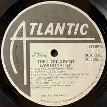 Load image into Gallery viewer, J. Geils Band  - Ladies Invited