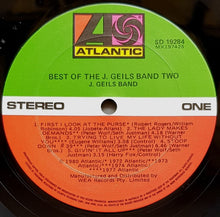 Load image into Gallery viewer, J. Geils Band  - Best Of The J. Geils Band Two