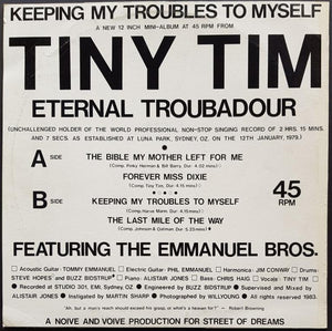 Tiny Tim  - Keeping My Troubles To Myself
