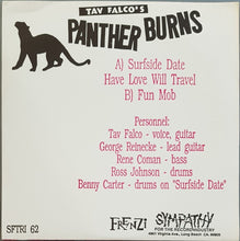 Load image into Gallery viewer, Tav Falco&#39;s Panther Burns - Surfside Date