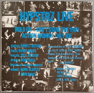 Hypstrz - Hypstrz Live