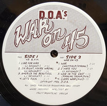 Load image into Gallery viewer, D.O.A  - War On 45