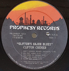 Clifton Chenier  - Clifton's Cajun Blues