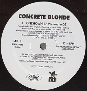 Concrete Blonde  - Jonestown