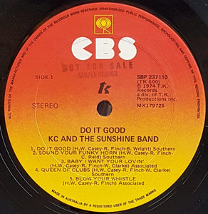 K.C. And The Sunshine Band  - Do It Good