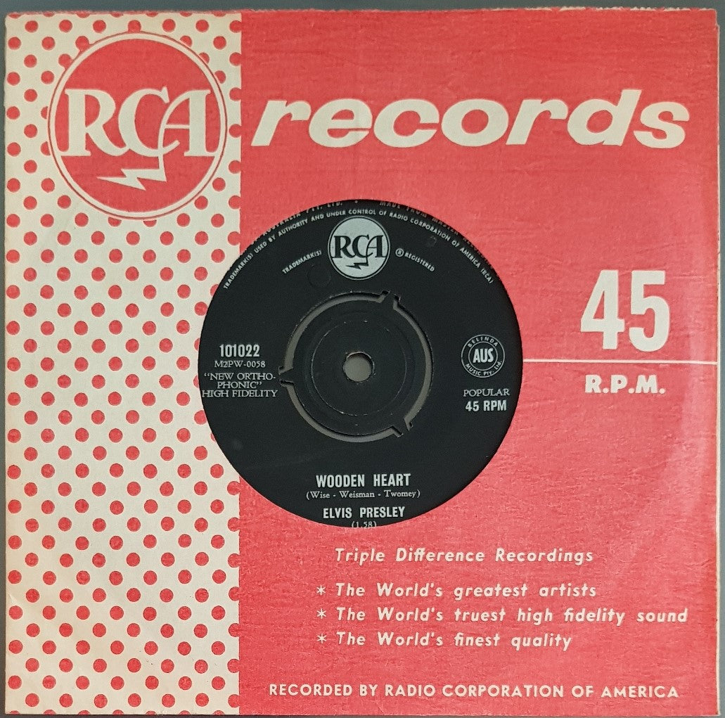 Elvis Presley - Wooden Heart