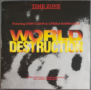 Sex Pistols (John Lydon) - (TIME ZONE) World Destruction