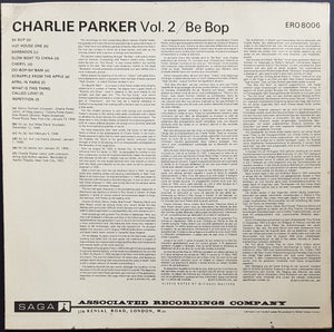 Parker, Charlie - Vol 2 Be Bop