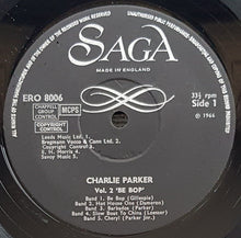 Load image into Gallery viewer, Parker, Charlie - Vol 2 Be Bop