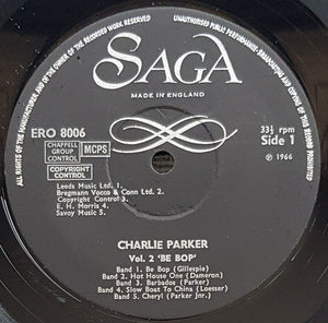 Parker, Charlie - Vol 2 Be Bop