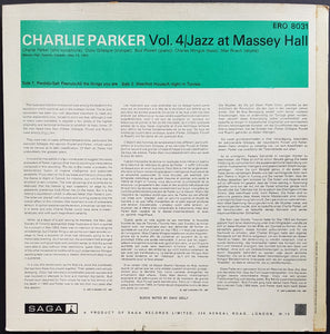 Parker, Charlie - Vol 4 'Jazz At Massey Hall'