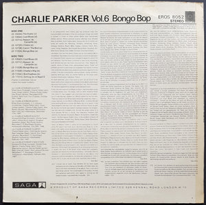 Parker, Charlie - Vol 6 Bongo Bop