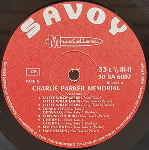 Parker, Charlie - Memorial Vol. I