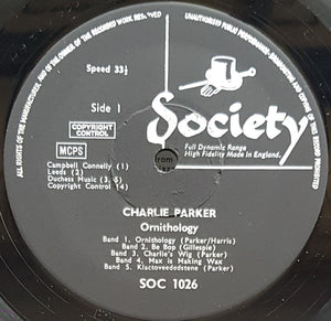 Parker, Charlie - Ornithology