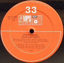 Load image into Gallery viewer, Jean-Luc Ponty - Open Strings