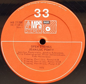 Jean-Luc Ponty - Open Strings
