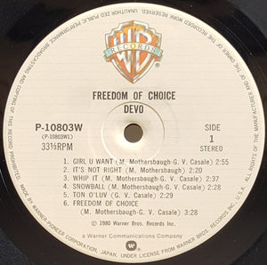 Devo - Freedom Of Choice.