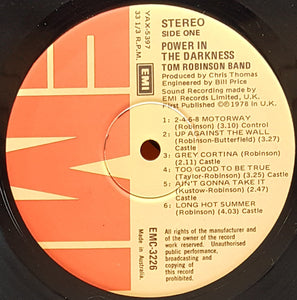 Tom Robinson Band - Power In The Darkness