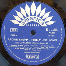 Load image into Gallery viewer, Archie Shepp - Archie Shepp &amp; Philly Joe Jones