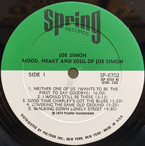 Simon, Joe - Mood, Heart And Soul