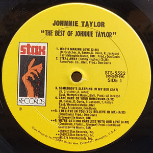 Taylor, Johnnie - The Best Of Johnnie Taylor