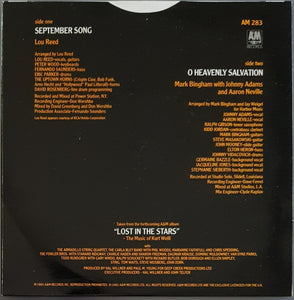 Reed, Lou - September Song