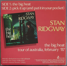 Load image into Gallery viewer, Stan Ridgway - The Big Heat