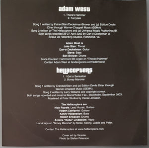 Hellacopters  - Adam West / The Hellacopters