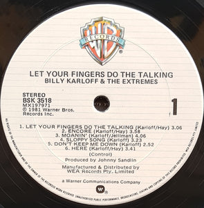 Billy Karloff & The Extremes  - Let Your Fingers Do The Talking