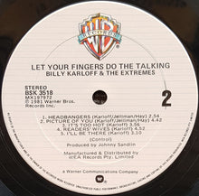 Load image into Gallery viewer, Billy Karloff &amp; The Extremes  - Let Your Fingers Do The Talking