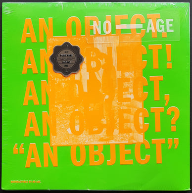 No Age  - An Object