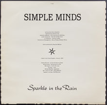 Load image into Gallery viewer, Simple Minds  - Sparkle In The Rain