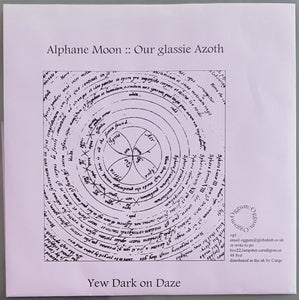 Alphane Moon - Yew Dark On Daze