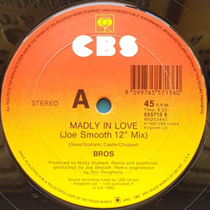 Bros - Madly In Love