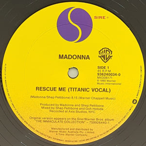 Madonna - Rescue Me