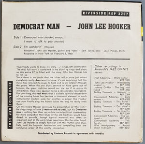 John Lee Hooker - Democrat Man