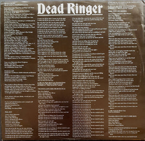 Meat Loaf - Dead Ringer