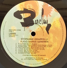 Load image into Gallery viewer, Stephane Grappelli - Grappelli Plays George Gershwin &amp; Cole Porter