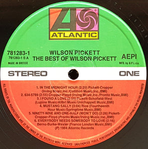 Pickett, Wilson - The Best Of Wilson Pickett