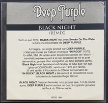 Load image into Gallery viewer, Deep Purple - Black Night (Roger Glover Remix - Single Version)
