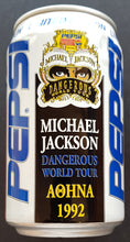 Load image into Gallery viewer, Jackson, Michael - Dangerous World Tour Athens 1992