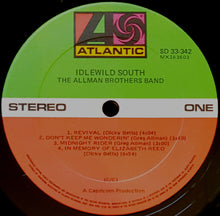 Load image into Gallery viewer, Allman Brothers - Idlewild South