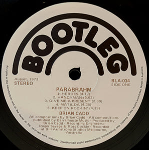 Brian Cadd - Parabrahm