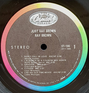 Brown, Ray - Just Ray Brown