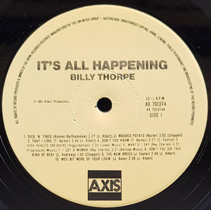 Billy Thorpe - It's All Happening!
